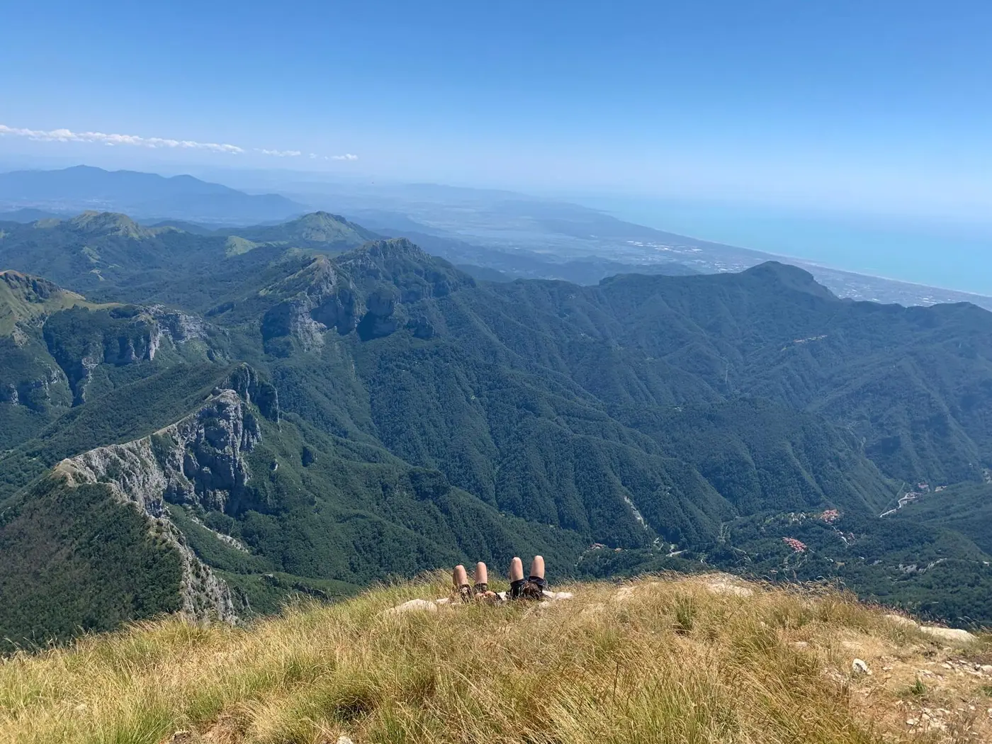 I love good weather, nature and long hikes.